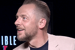 Watch an unexpected guest crash our Mission: Impossible – Fallout interview with Simon Pegg...
