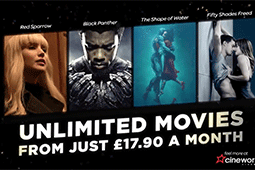 Welcome to a world of more! Upgrade to Cineworld Unlimited today