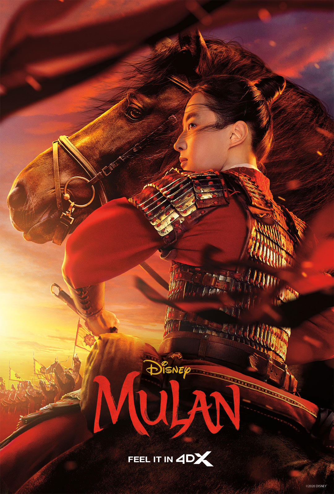 Mulan 4DX movie poster