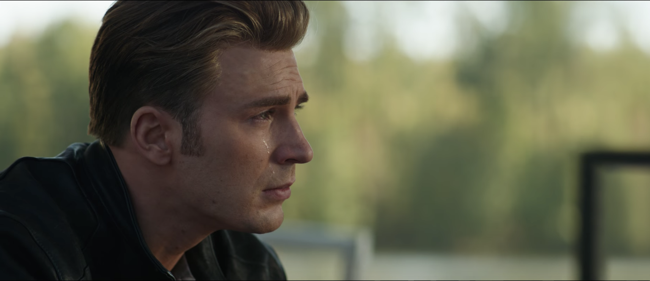 Chris Evans as Captain America in Avengers: Endgame trailer