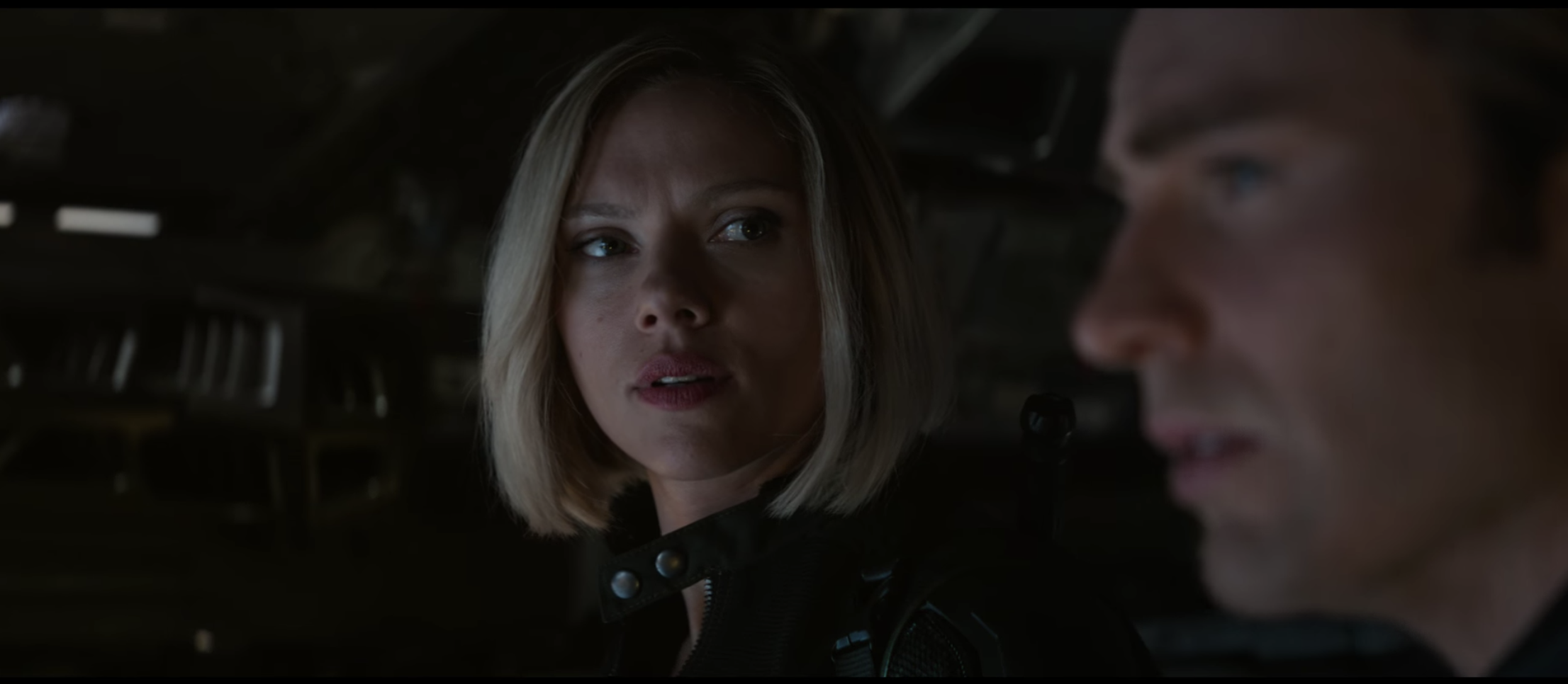 Scarlett Johansson as Black Widow in Avengers: Endgame trailer