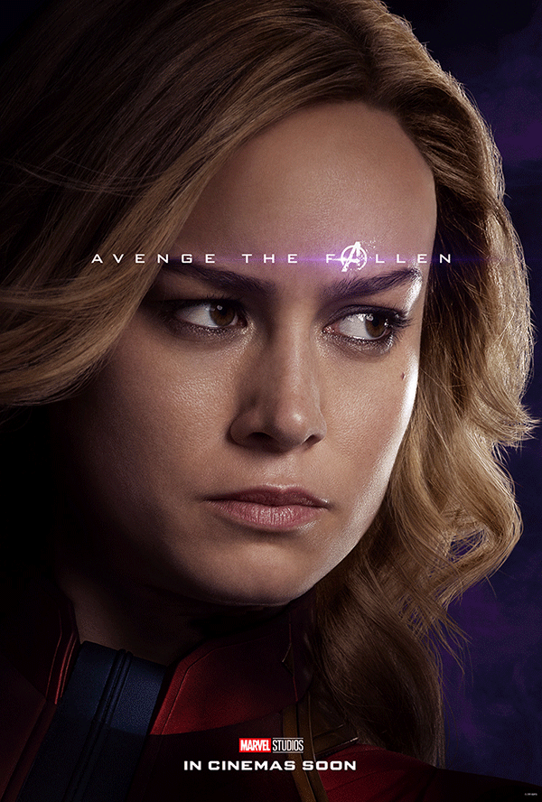 Avengers: Endgame Captain Marvel poster