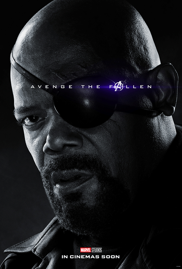 Avengers: Endgame Nick Fury poster