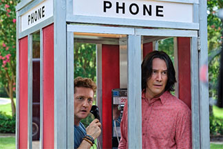 Keanu Reeves and Alex Winter in Bill and Ted Face the Music