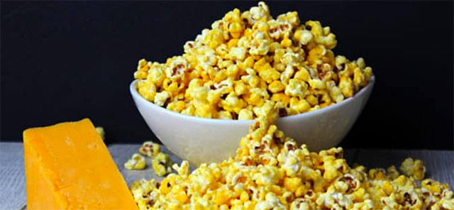 Cheddar popcorn recipe