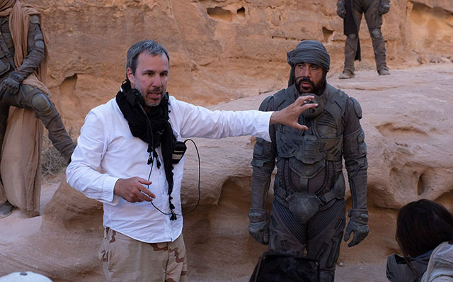 Denis Villeneuve directs Javier Bardem in Dune movie