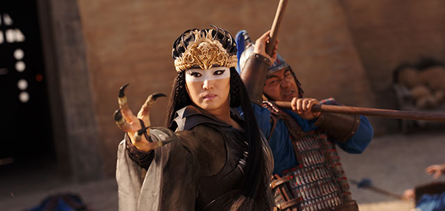 Gong Li in Disney's live-action Mulan remake