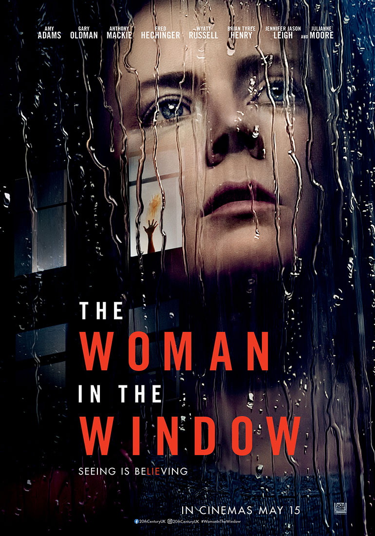 Amy Adams The Woman In The Window movie poster