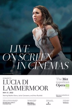 The MET Opera Live 2021-22: Lucia di Lammermoor Poster